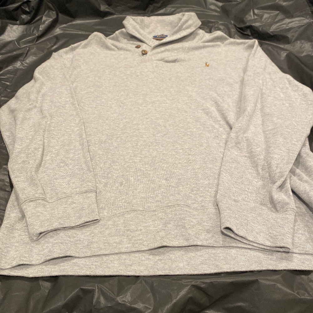 Mens polo sweater